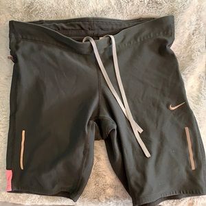 nike dry fit bike shorts with drawstrings
